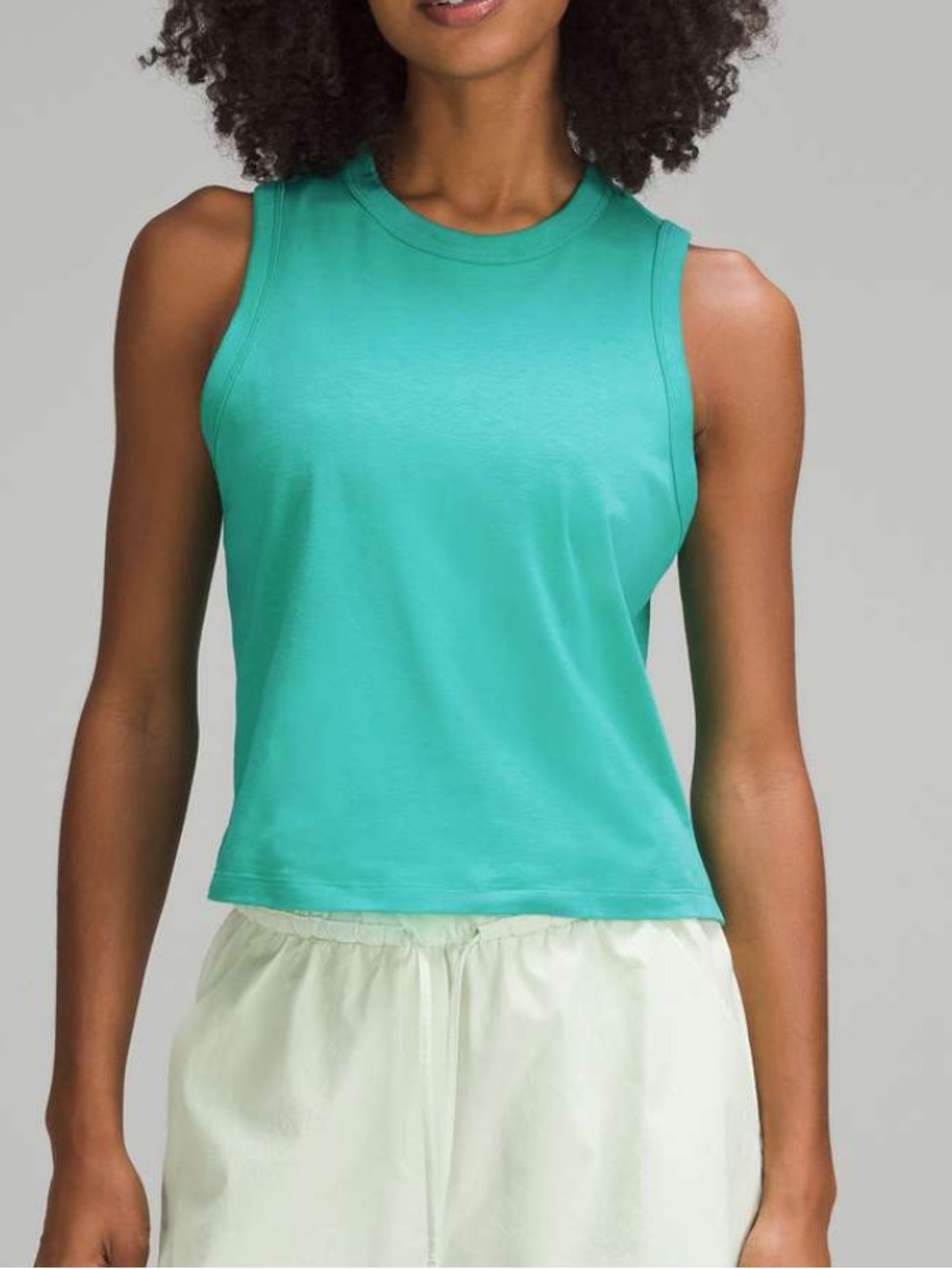 Lululemon green tank